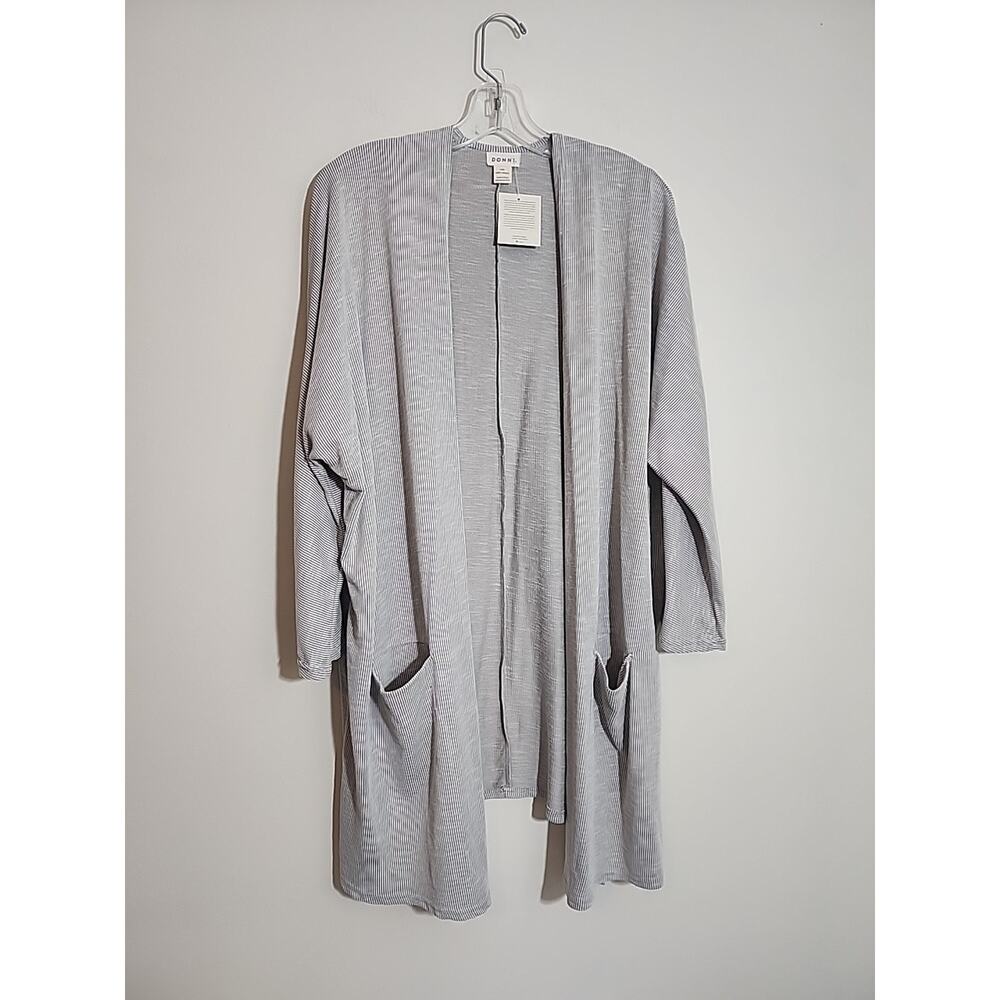 Anthropologie‎ DONNI NWT Women’s Ribbed Open Front Cardigan Long Duster One Size